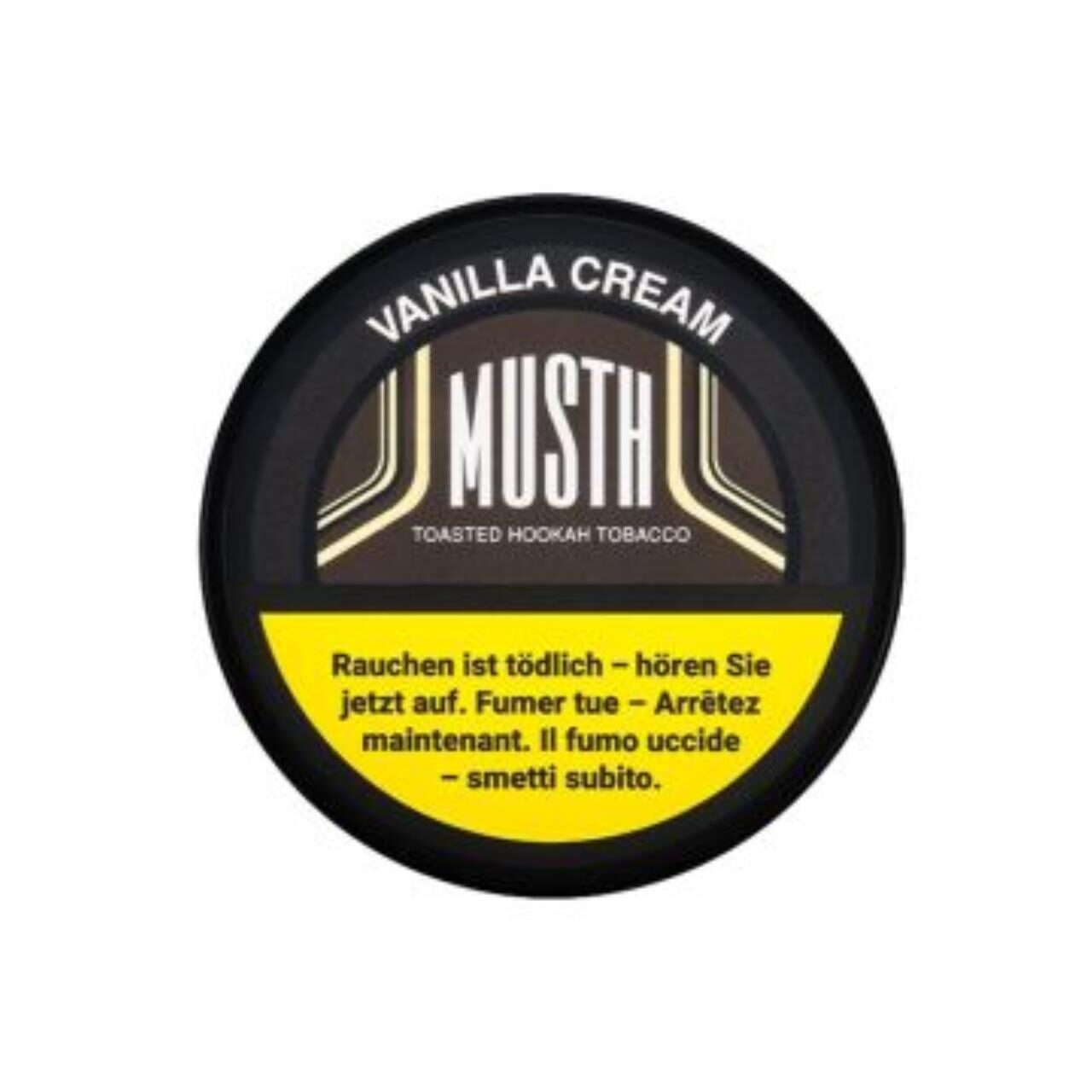 MUSTH Shisha Tabak - Vanilla Cream 100g