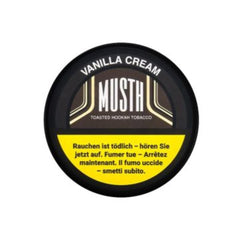 MUSTH Shisha Tabak - Vanilla Cream 100g