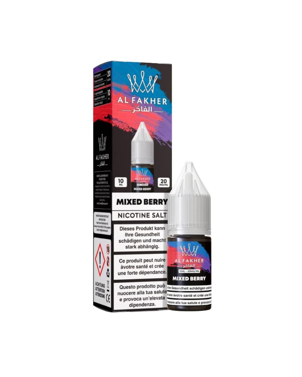 Al Fakher Liquid - Mixed Berry 10ml (Nikotinsatz 20mg)