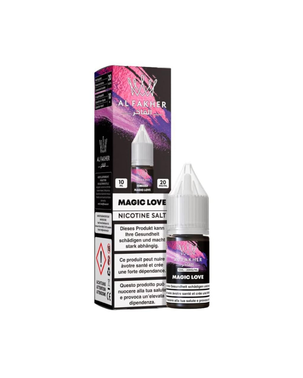 Al Fakher Liquid - Magic Love 10ml (Nikotinsatz 20mg)