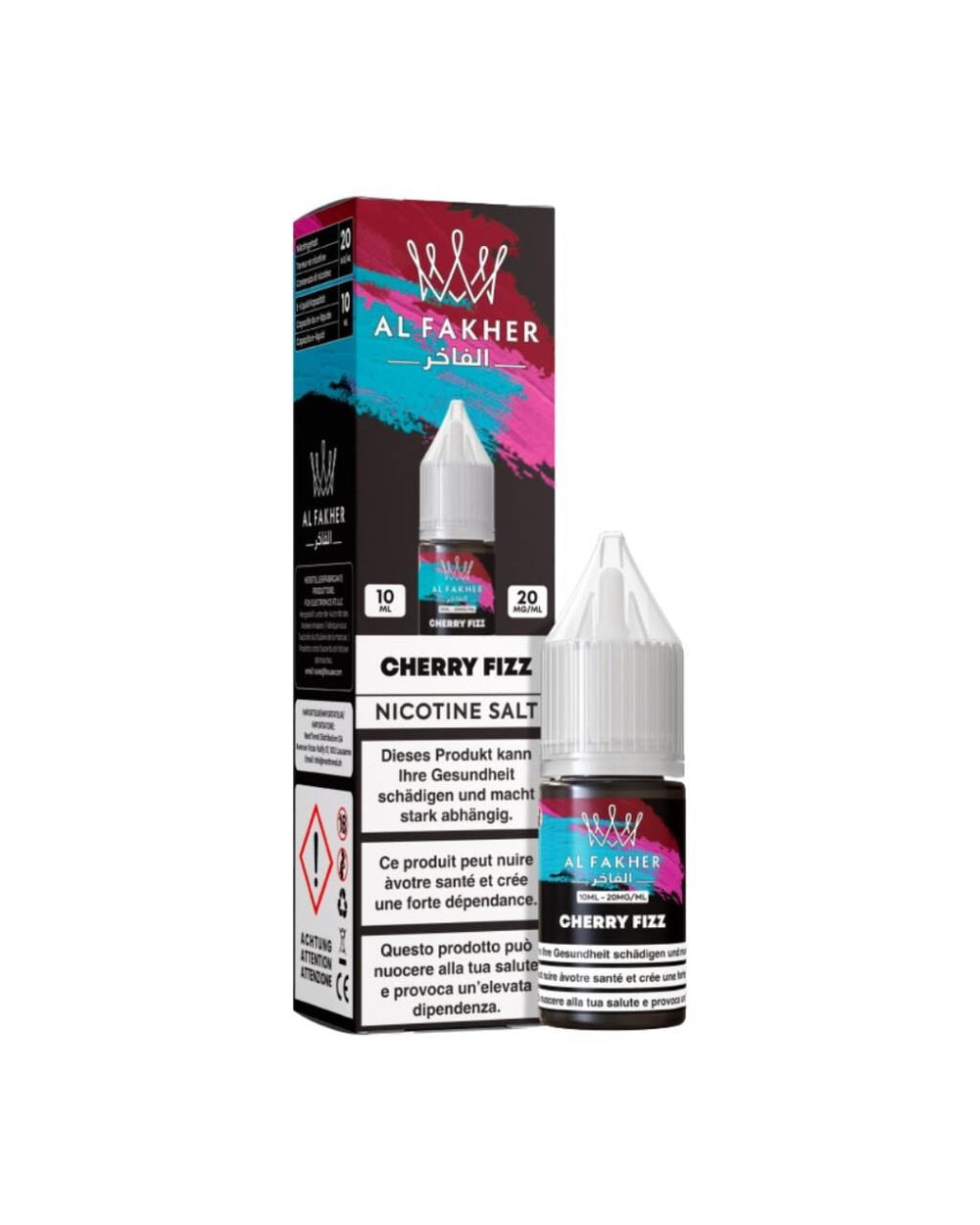 Al Fakher Liquid - Cherry Fizz 10ml (Nikotinsatz 20mg)