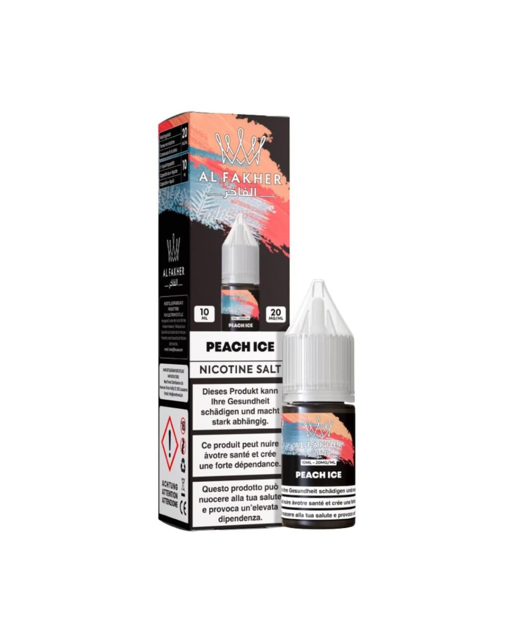 Al Fakher Liquid - Peach Ice 10ml (Nikotinsatz 20mg)