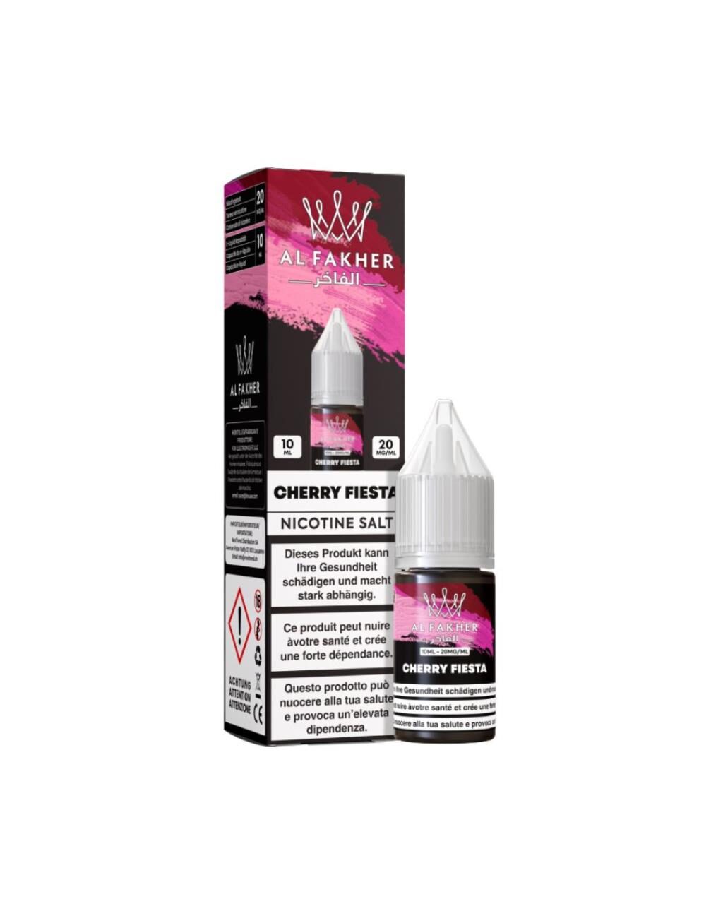 Al Fakher Liquid - Cherry Fiesta 10ml (Nikotinsatz 20mg)