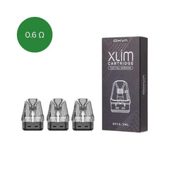 3x OXVA Xlim Top Fill Cartridge 0.6 Ohm, 2ml