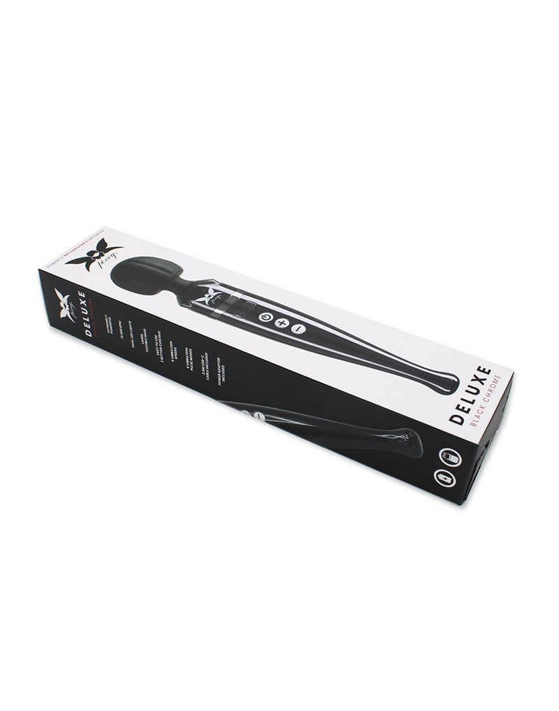 Pixey Deluxe Rechargeable Wand - Schwarz