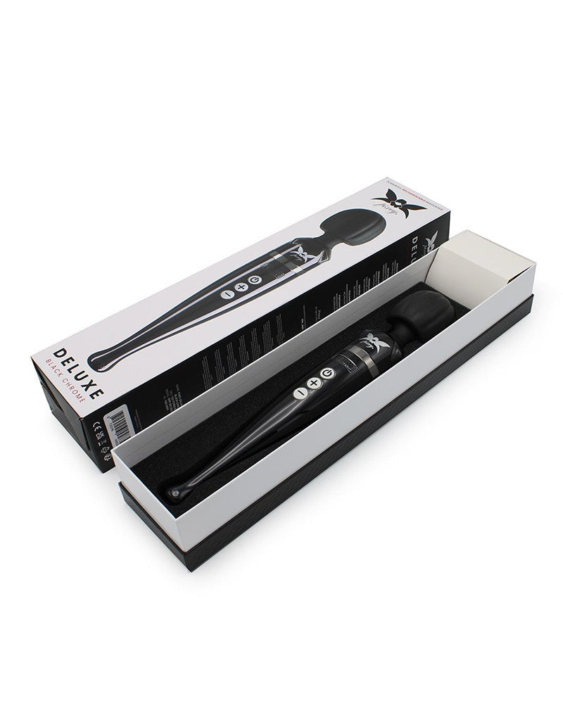 Pixey Deluxe Rechargeable Wand - Schwarz