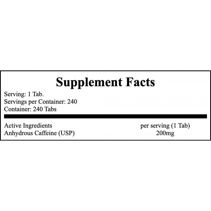 Core Caffeine - 240tabs. x12