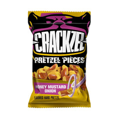 Crackzel Pretzel Pieces - Honey Mustard Onion 85g