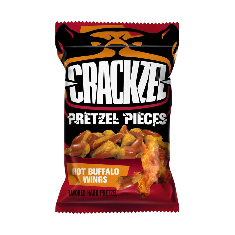 Crackzel Pretzel Pieces - Hot Buffalo Wings 85g