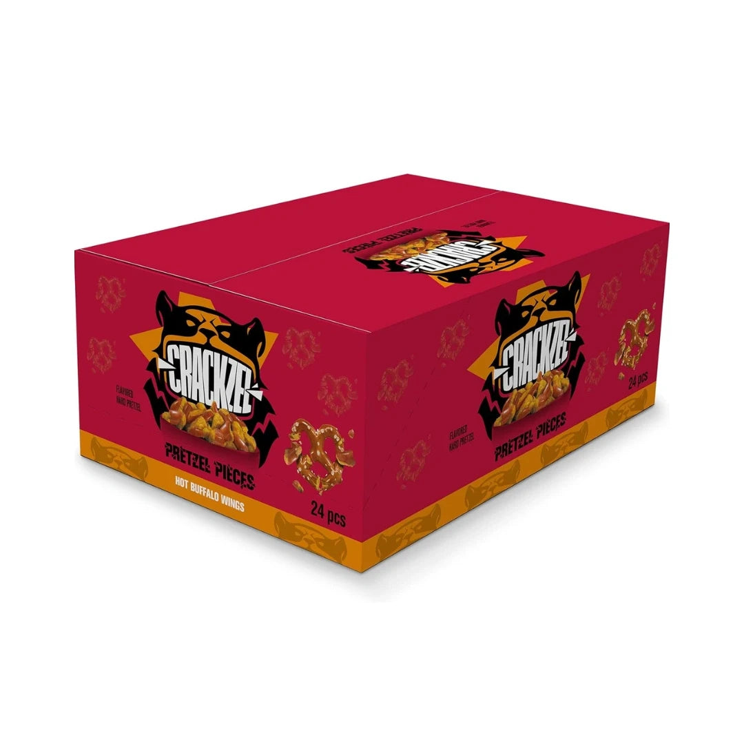 Crackzel Pretzel Pieces - Hot Buffalo Wings 85g
