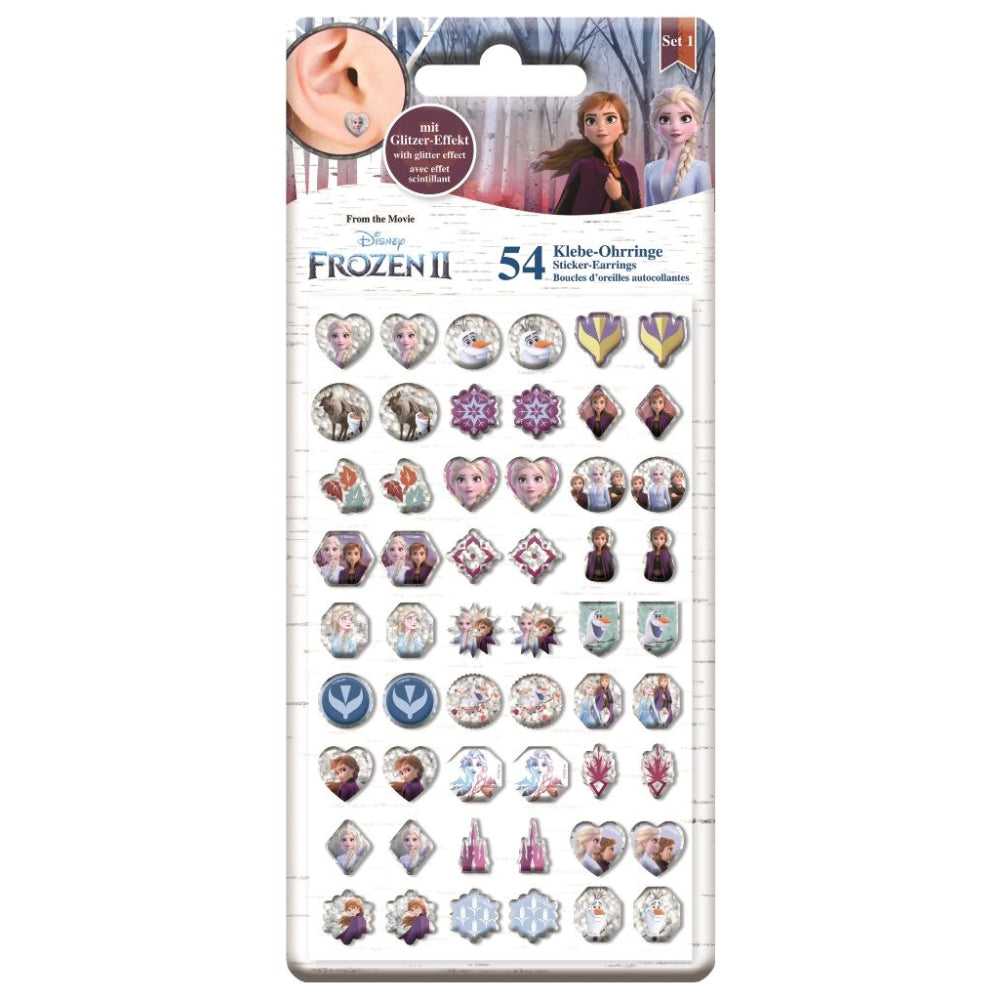 Craze Sticker Earrings Frozen 2 Klebe-Ohrringe