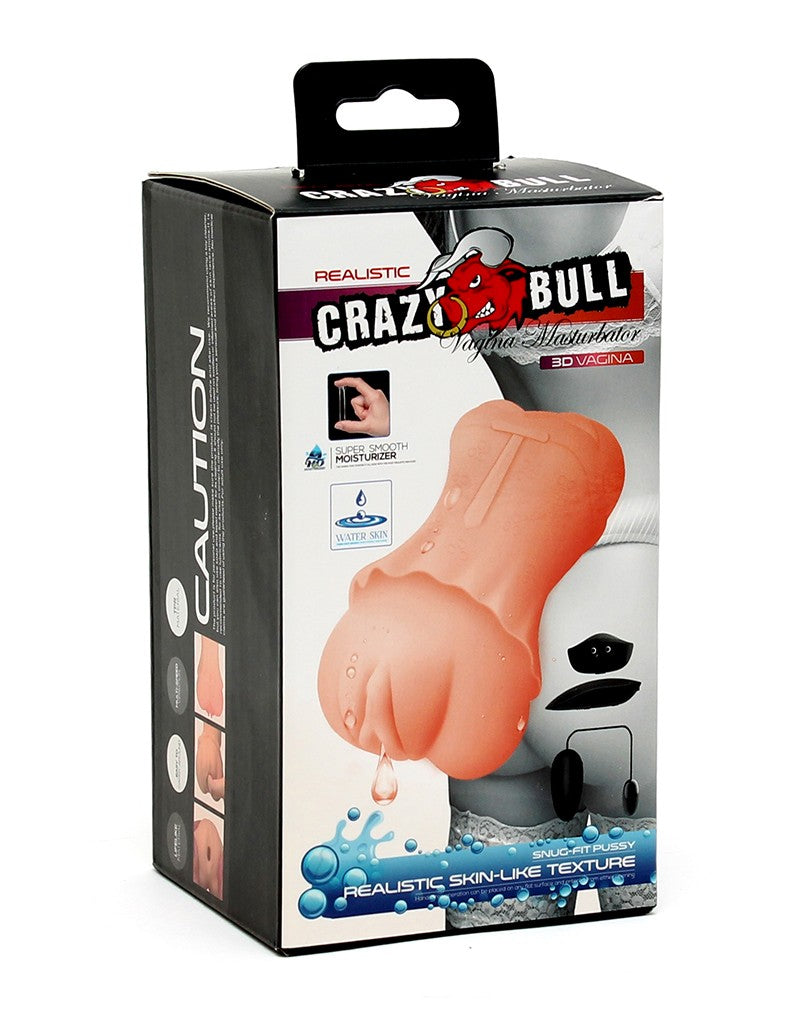2: Crazy Bull - Soft Vagina Masturbator with vibration