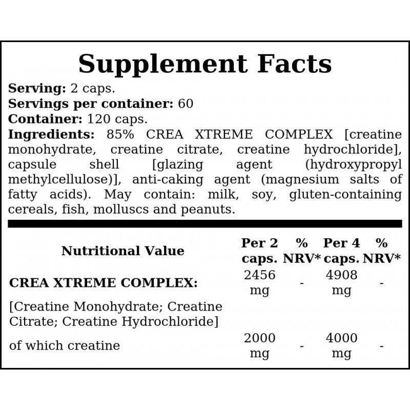 Crea Xtreme - 174g - caps.