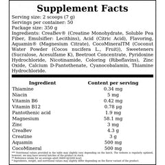 Creatine - 350g - Orange