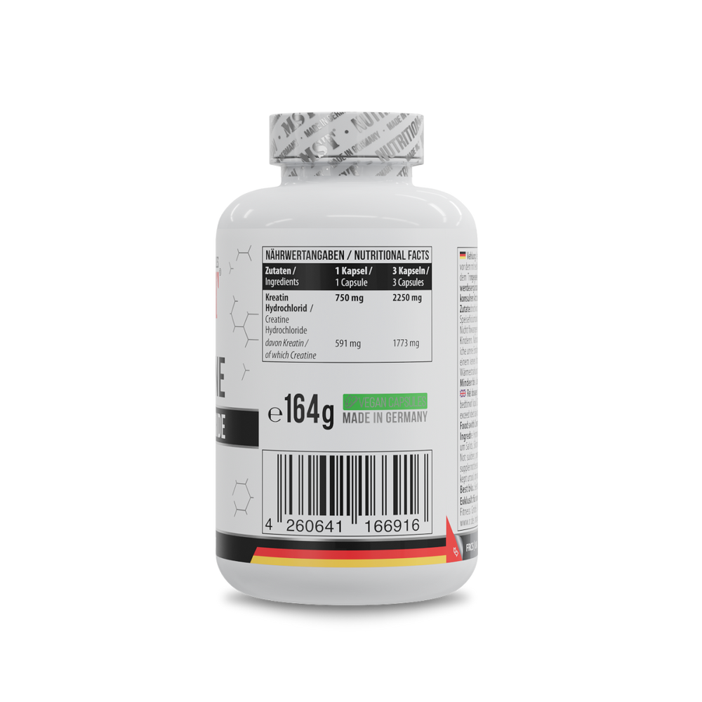 Creatine HCL 180 Kapseln