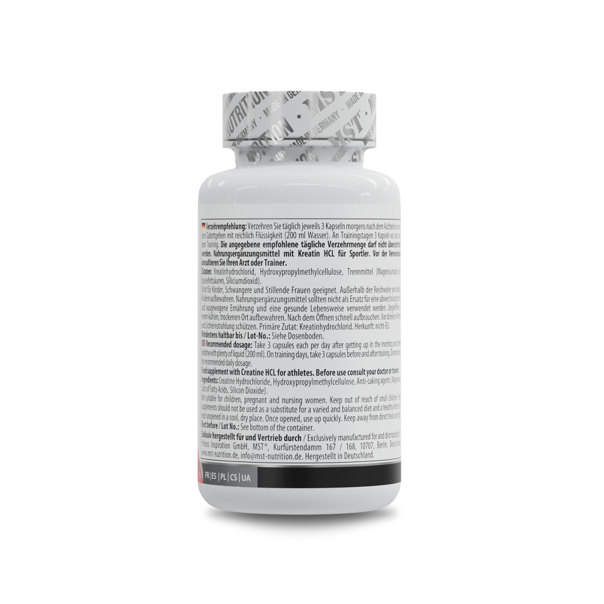 Creatine HCL 90 Kaps