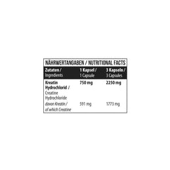 Creatine HCL 90 Kaps