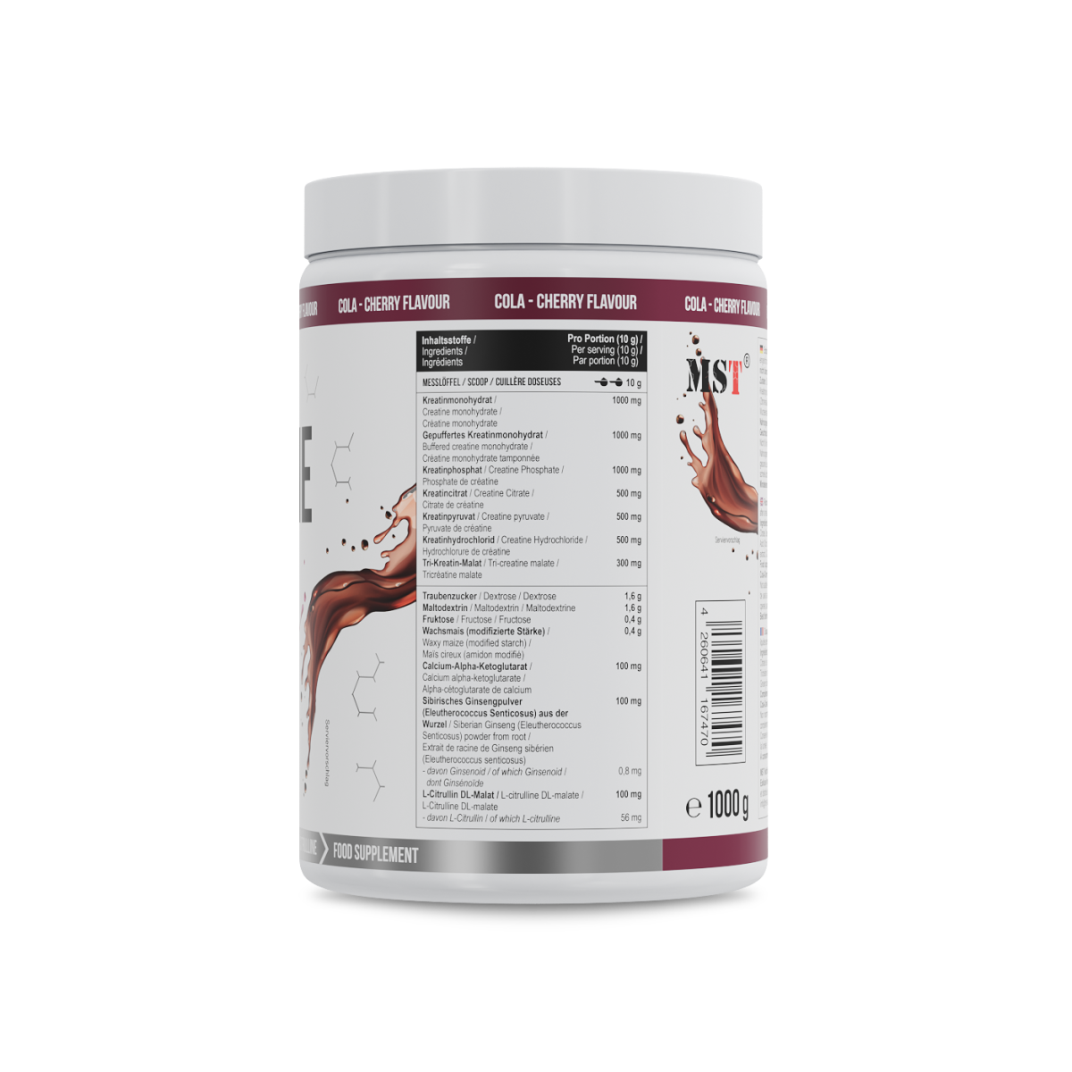 Creatine Kick 1000 g Cherry-cola