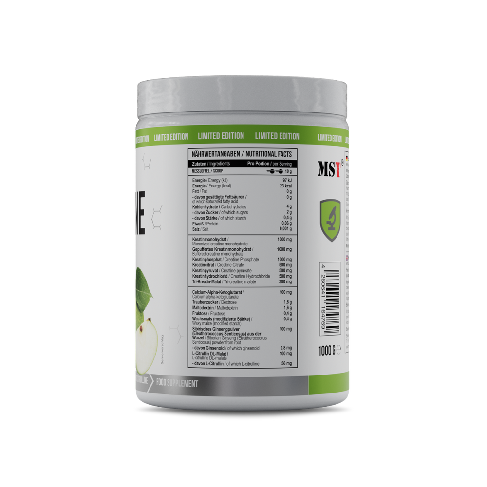 Creatine Kick 1000 g Green Apple