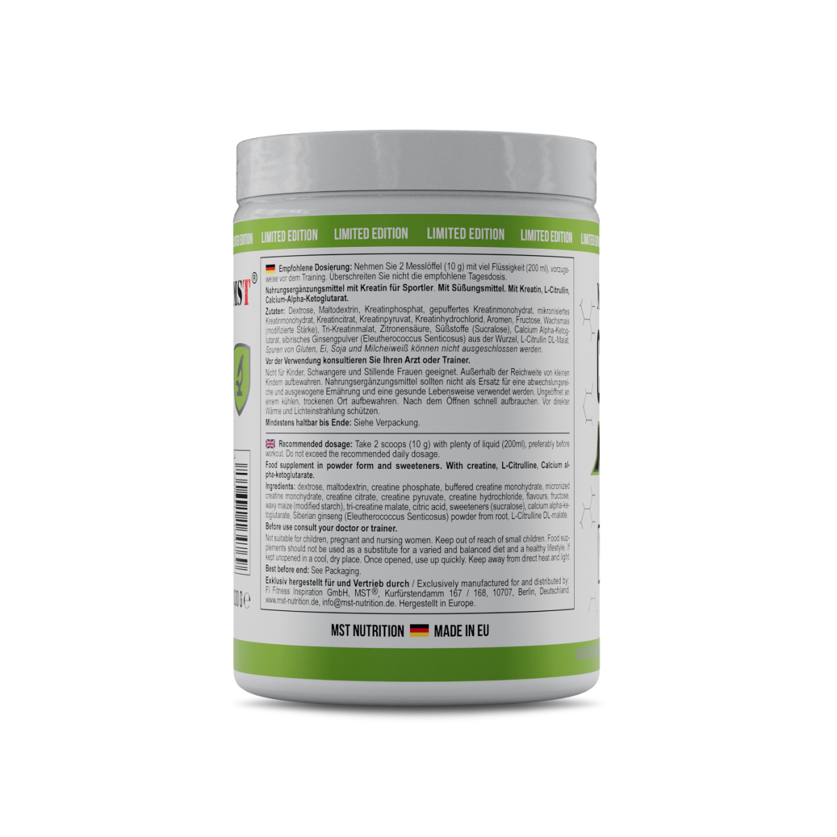 Creatine Kick 1000 g Green Apple