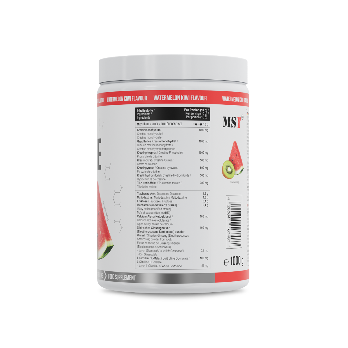 Creatine Kick 1000 g Watermelon Kiwi