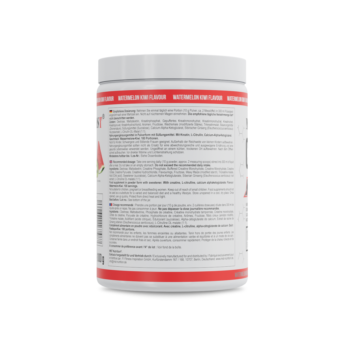 Creatine Kick 1000 g Watermelon Kiwi