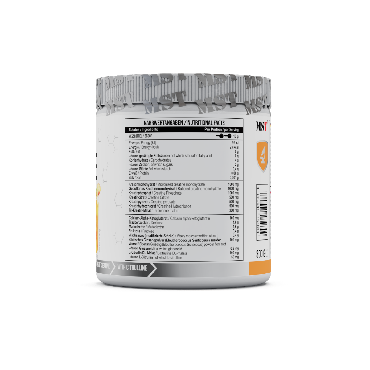 Creatine Kick 300 g Peach Ice Tea