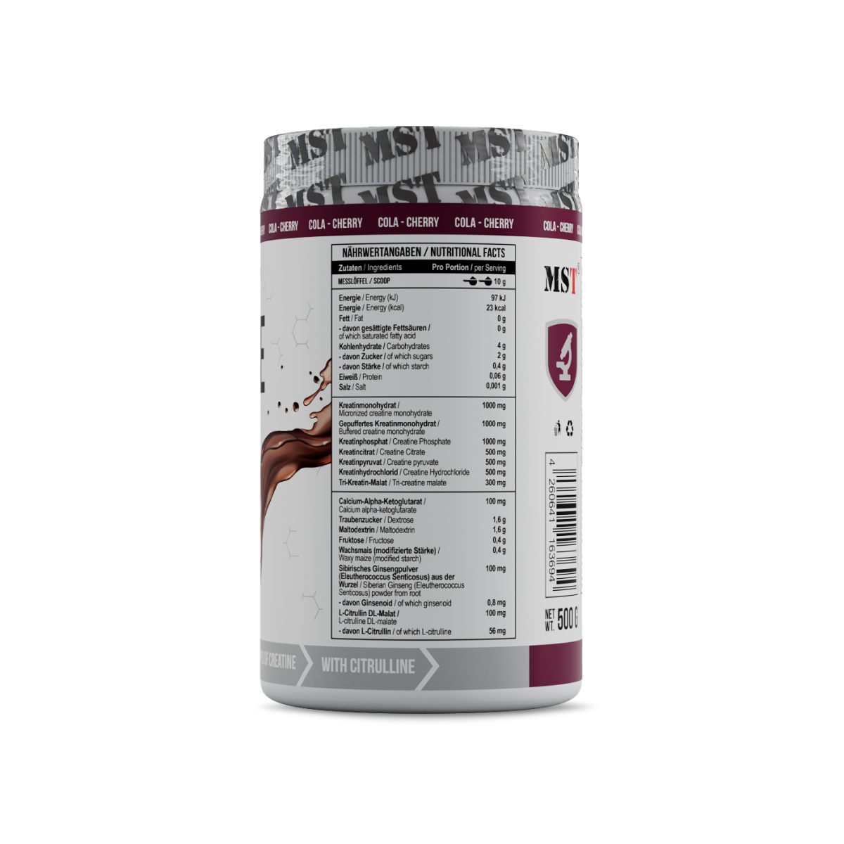 Creatine Kick 500 g Cherry-cola
