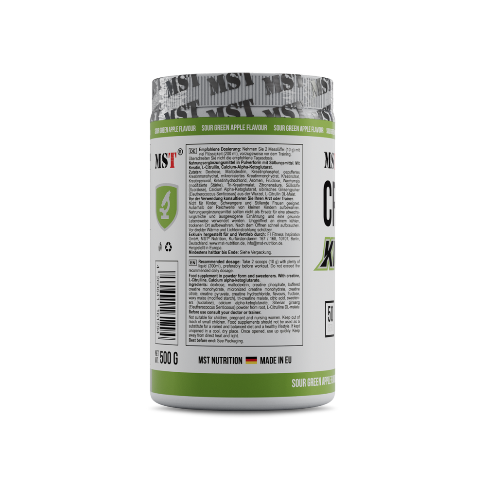 Creatine Kick 500 g Green Apple