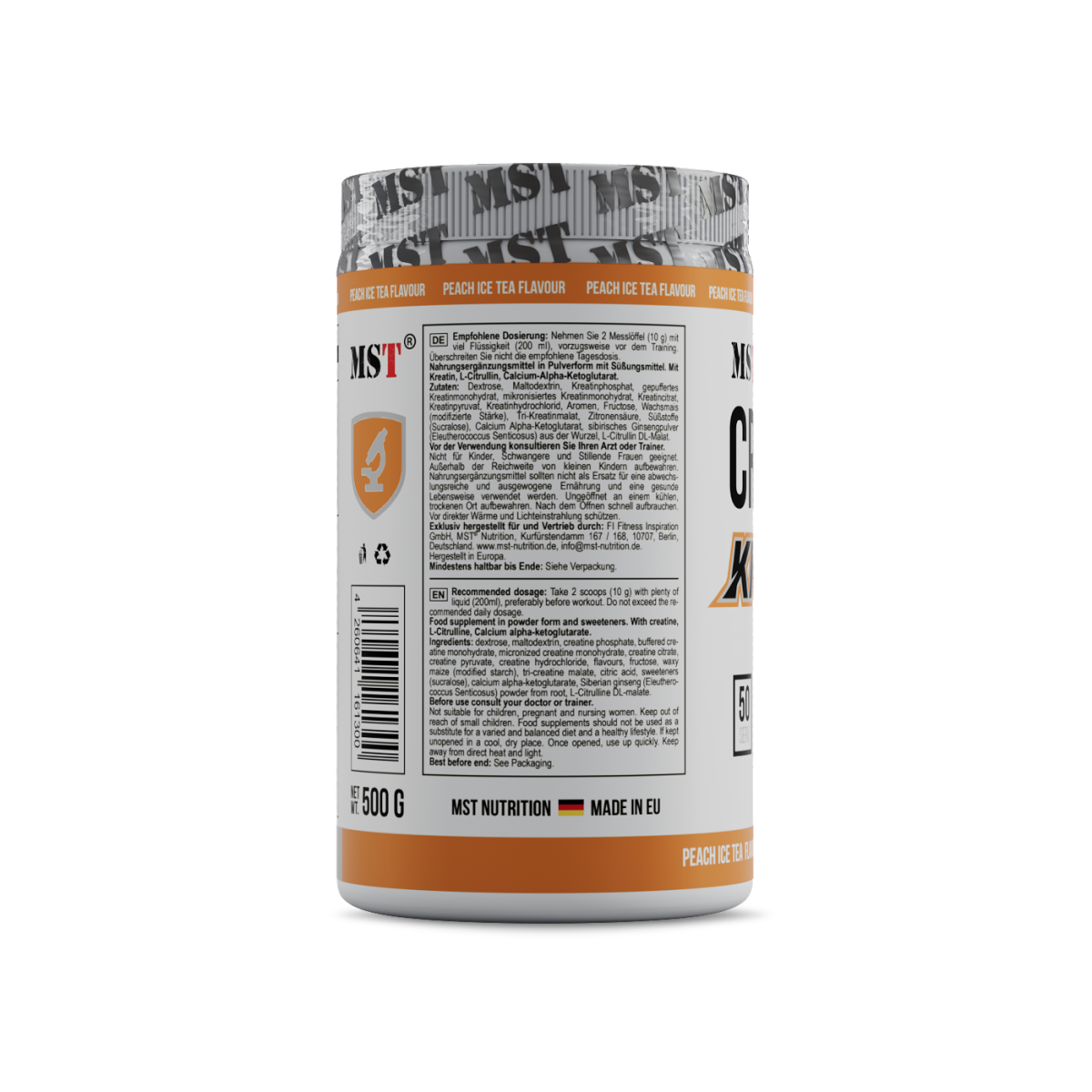 Creatine Kick 500 g Peach Ice Tea