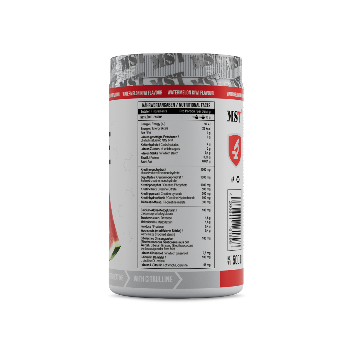 Creatine Kick 500 g Watermelone Kiwi