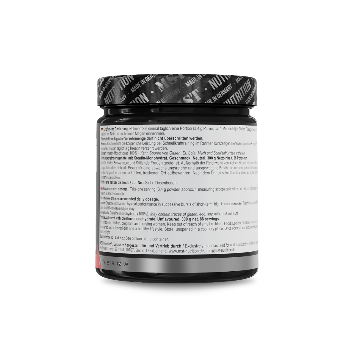 Creatine Micronized 300g Unflavored