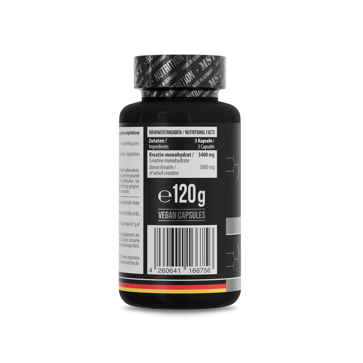 Creatine Monohydrate 90 Kapseln