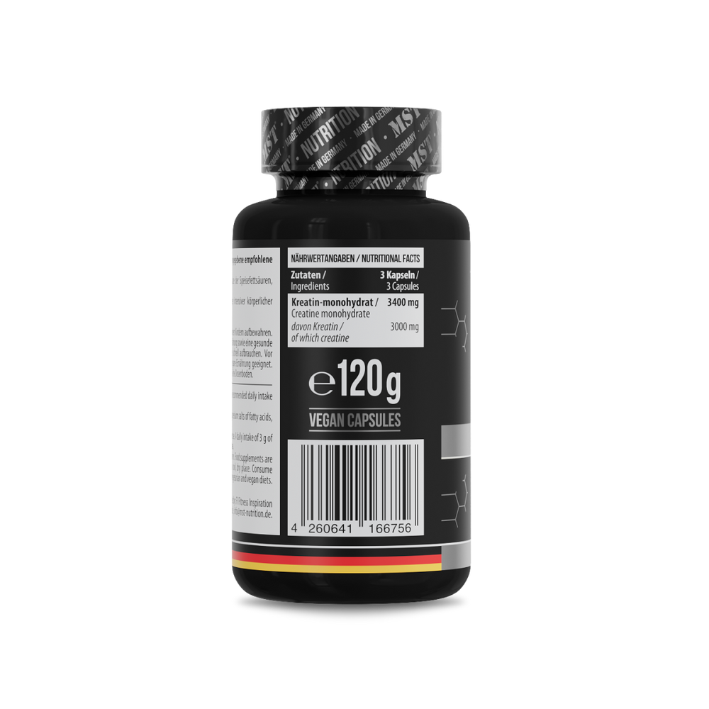 Creatine Monohydrate 90 Kapseln