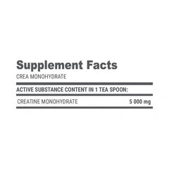 Creatine Monohydrate CREA - 400g X12