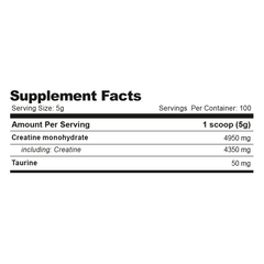 Creatine - Pineapple - 500g + 100g FREE
