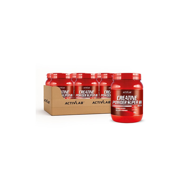 Creatine Powder - 500g - Natural x6