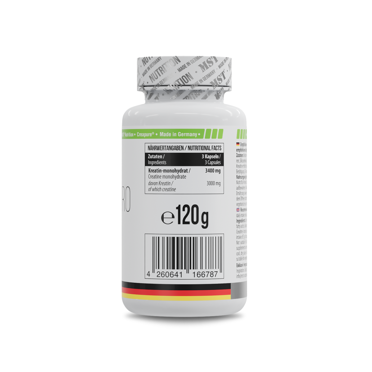 Creatine Pro Creapure® 90 Kapseln