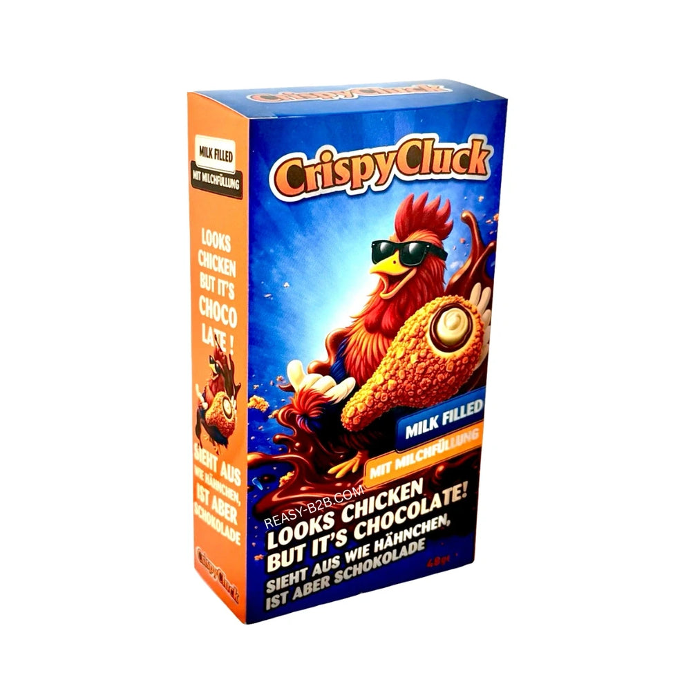 CrispyCluck Chicken Wings Schokolade - Milk 48g