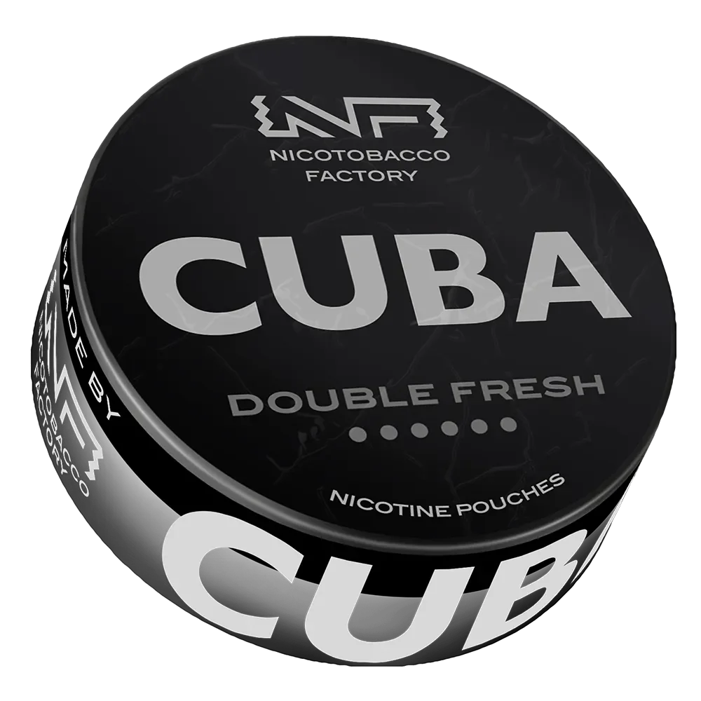 CUBA - Black - Double Fresh - 66mg/g - 13g