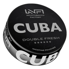 CUBA - Black - Double Fresh - 66mg/g - 13g