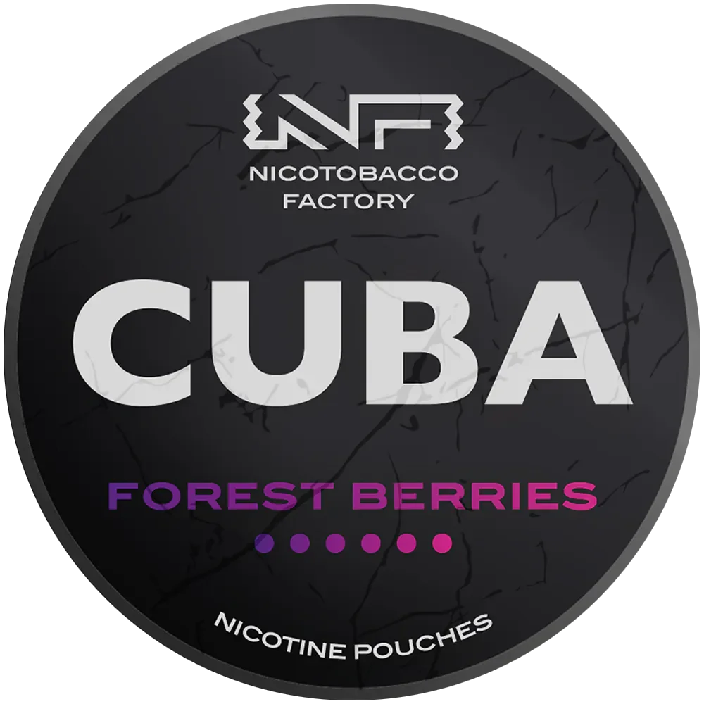 CUBA - Black - Forest Berries - 66mg/g - 13g