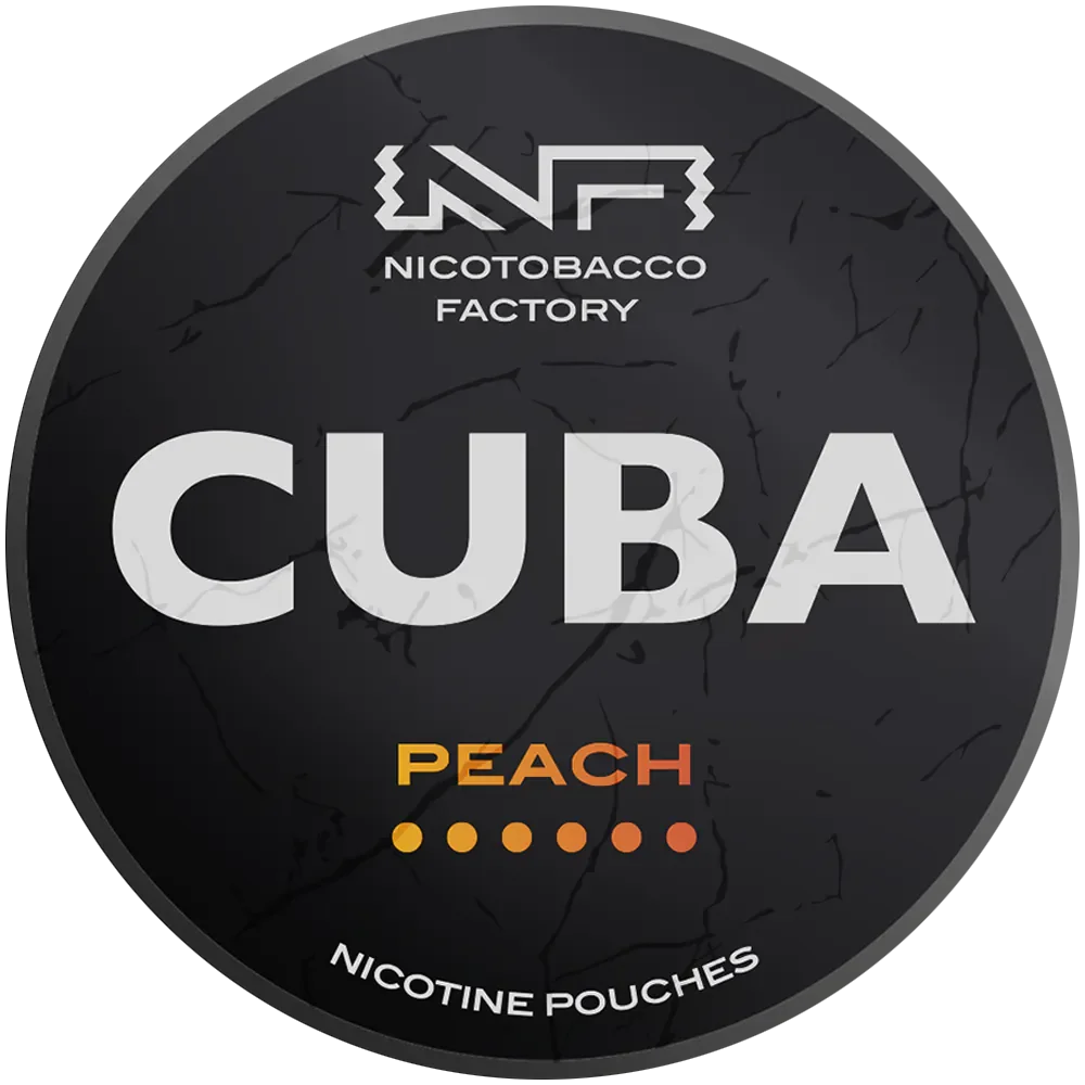 CUBA - Black - Peach - 66mg/g - 13g