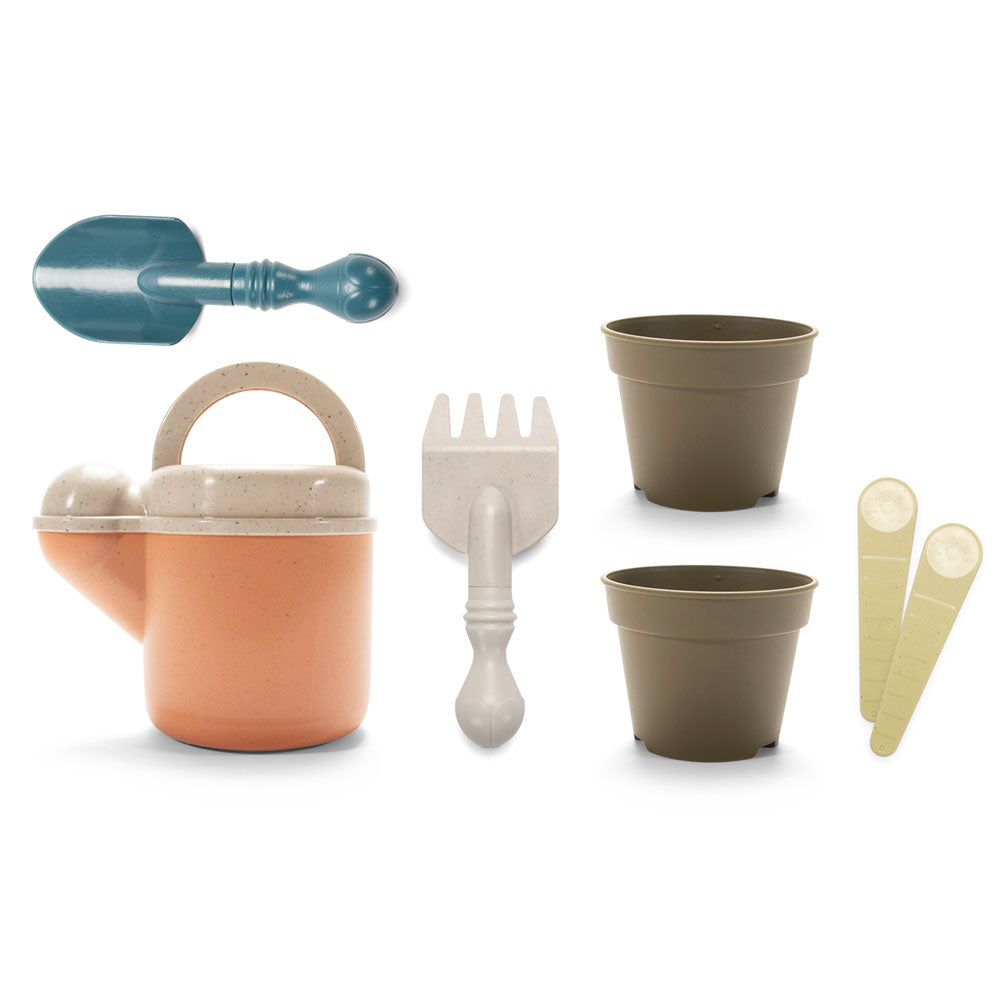 Bio Pflanzen-Set mit Giesskanne, 7 Teile