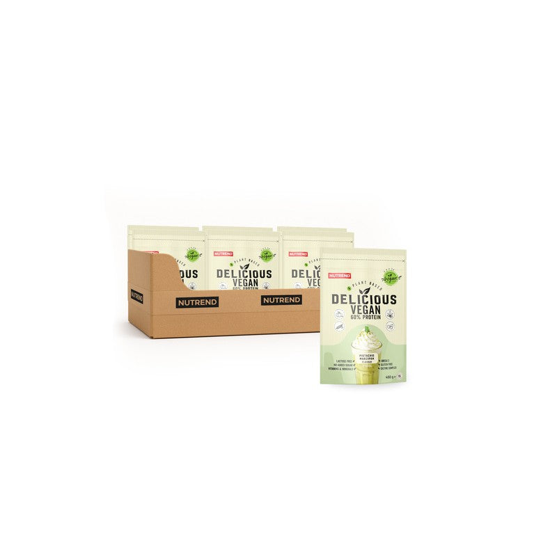 Delicious Vegan Protein - 450g - Pistachio Marzipa x12