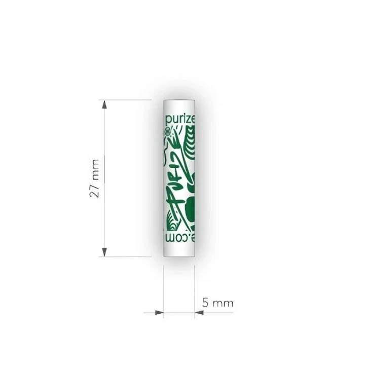 Purize Super Slim Size Aktivkohlefilter, White - 50Stk.