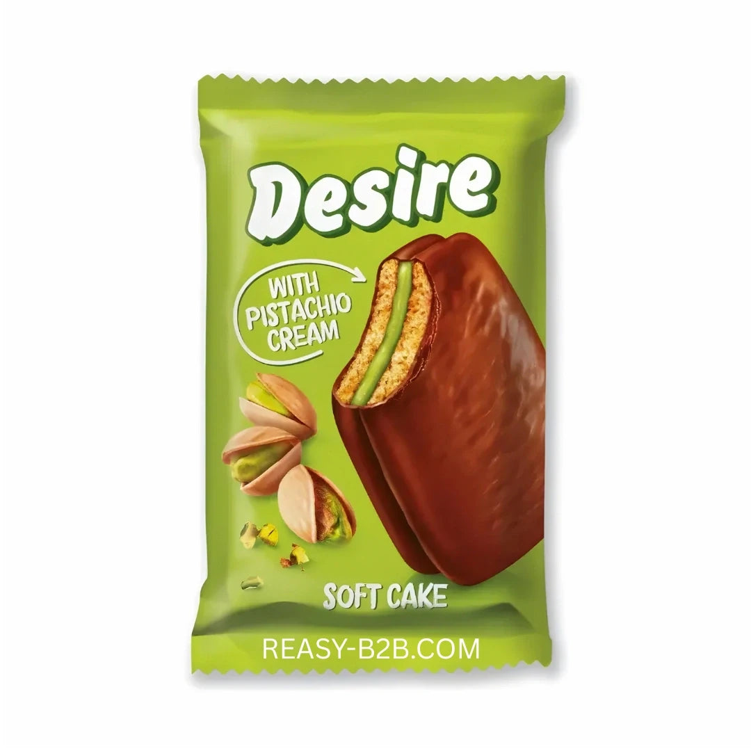 Desire Soft Cake - Pistachio Cream (Green) 50g