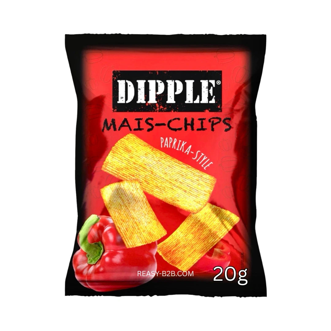 Dipple Mais-Chips - Paprika Style 20g