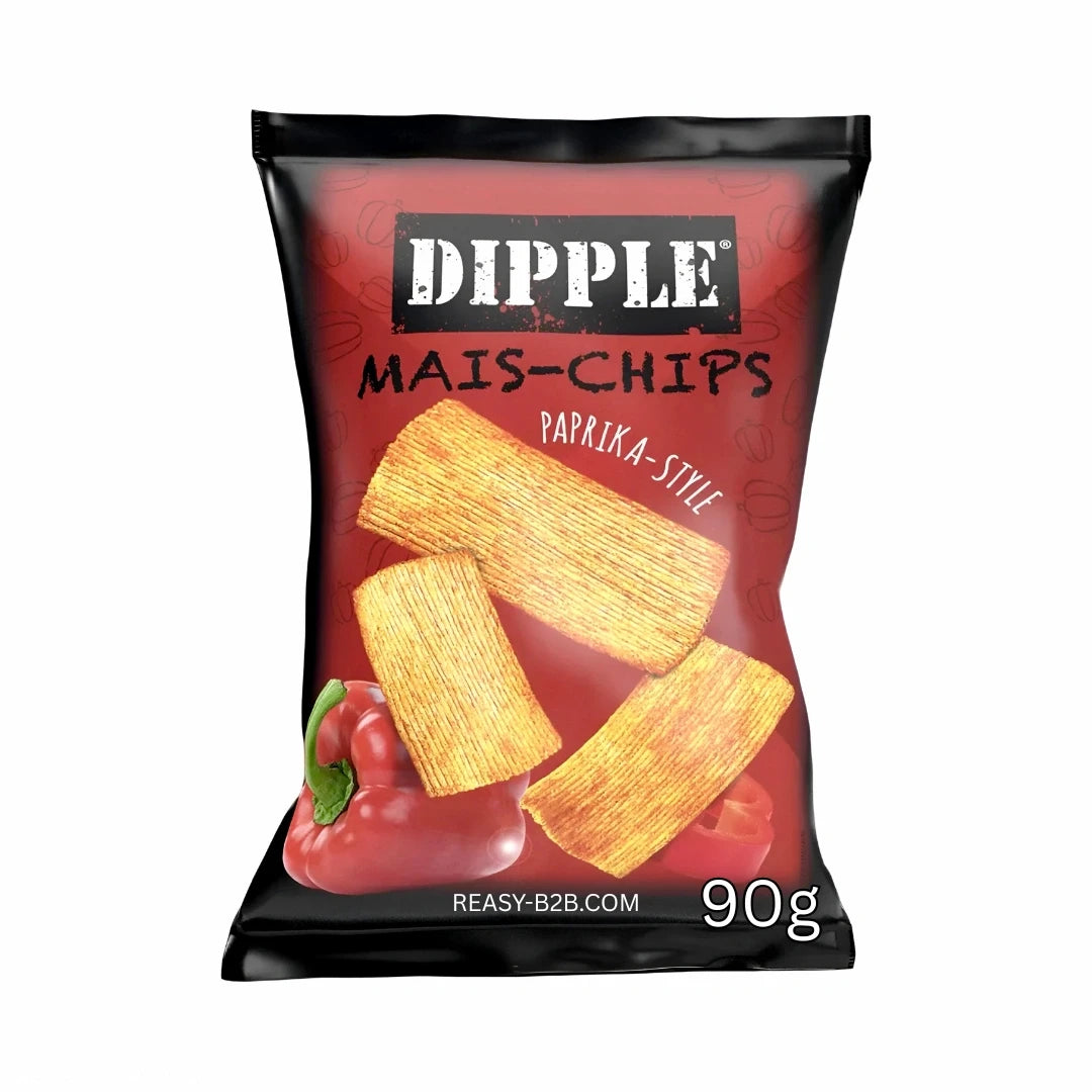 Dipple Mais-Chips - Paprika Style 90g