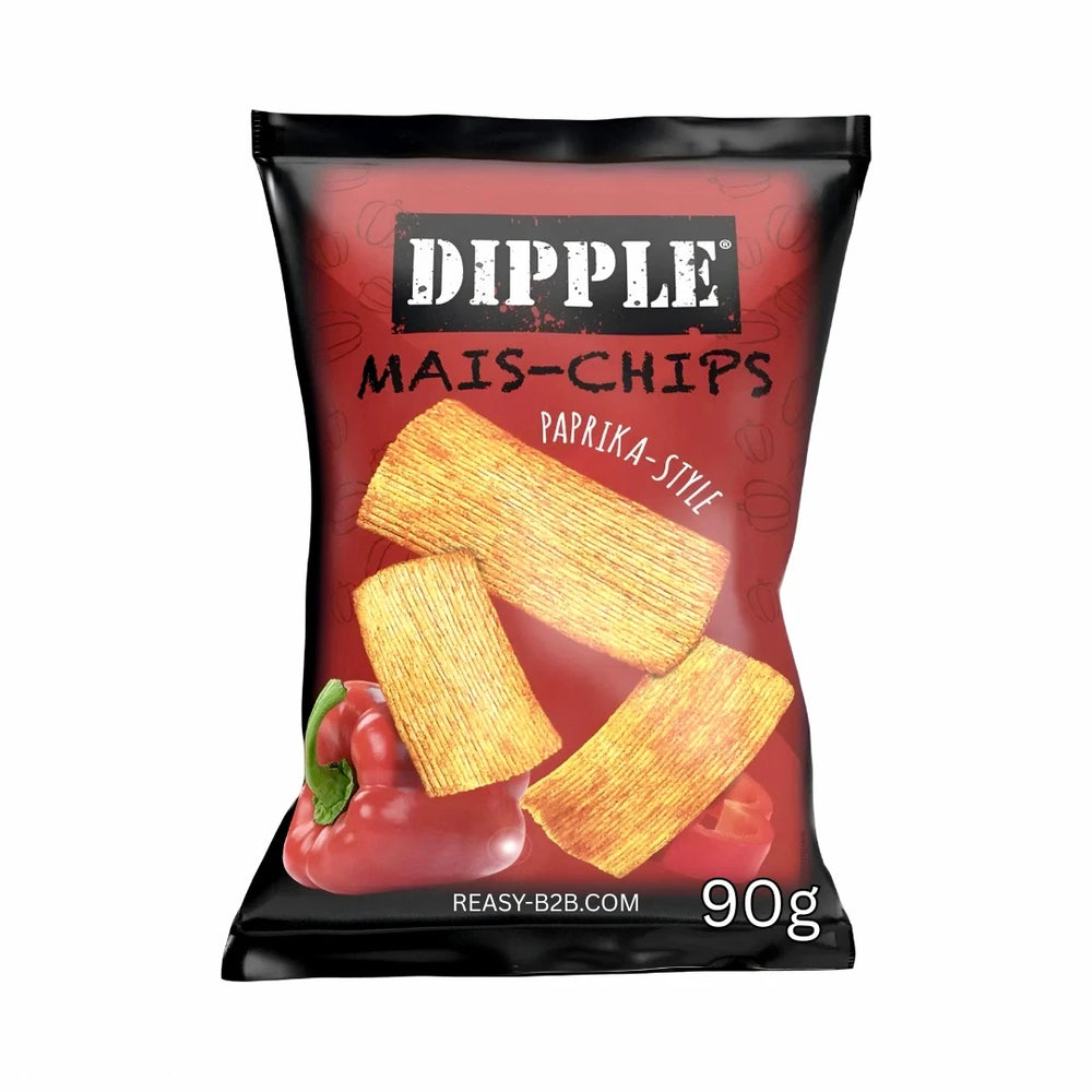 Dipple Mais-Chips - Paprika Style 90g
